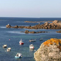 Côte de Porspoder, lieu d'intervention de Plomberie Océane sur le littoral.