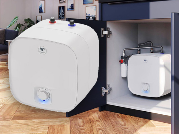 Installation de chauffe-eau gain de place et compact à Porsmoguer et Lampaul